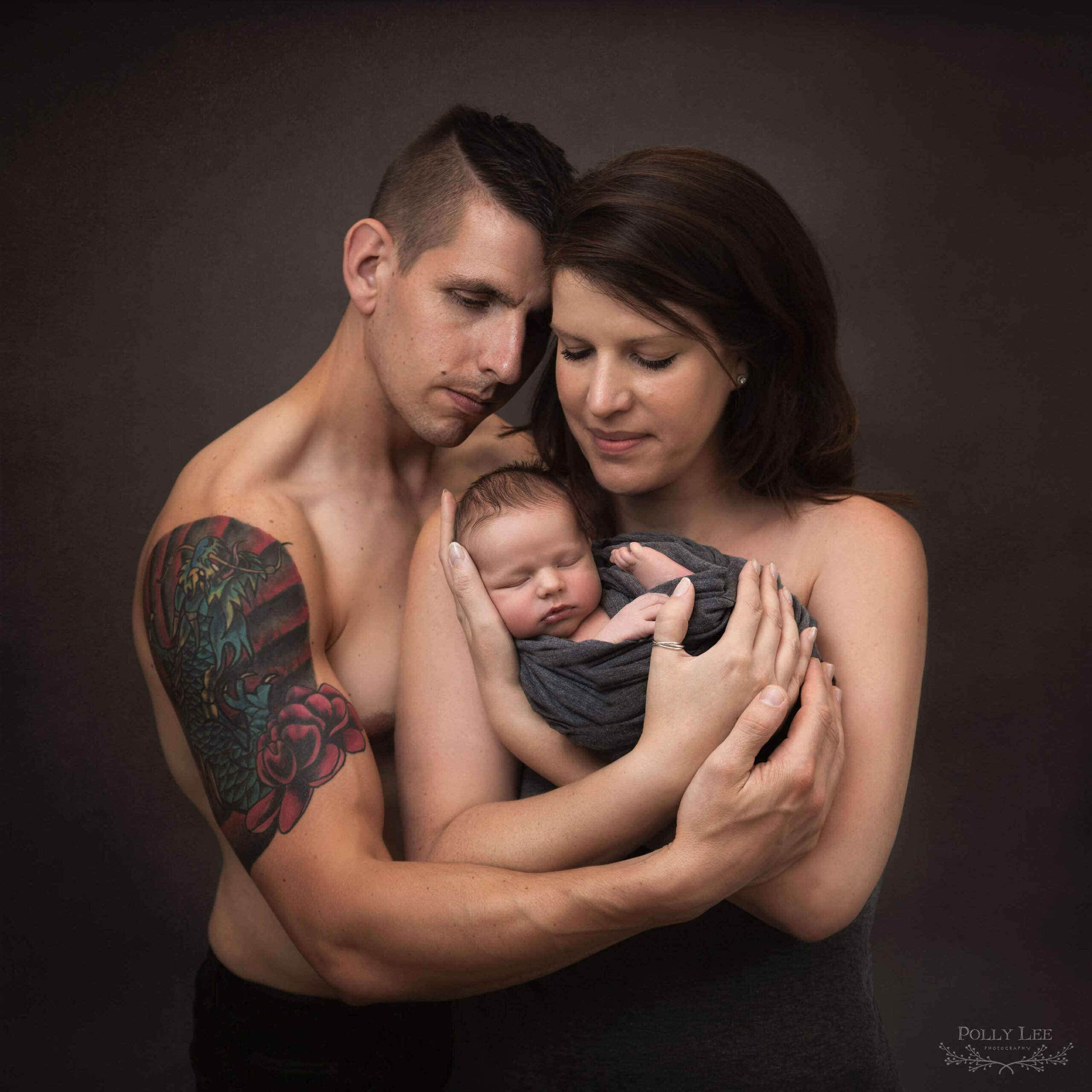 Family newborn photography